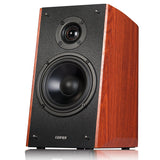 Edifier R2000DB Powered Bluetooth Bookshelf Speakers - Near-Field Studio Monitors - Optical Input - 5 inch Subwoofer - 120 Watts RMS - Wood Grain