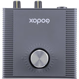 Godox AI2C 2-Channel USB Audio Mixer Interface  Portable two-channel USB-B 2.0 audio interface with Gain Knob for Windows computers, Gaming, Live Streaming, and Recording  Grey