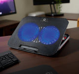 Quantron Laptop Cooling Pad Dual Fan 17 Inch QCP-610