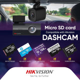 Hikvision Car Dash Camera for Car | Full HD 1080p resolution |Built- in Wi-Fi | Built-in G-Sensor | Night Vision  AE-DC2018-K2