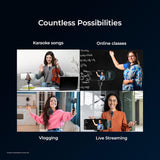 Digitek DWM-106 2-in-1 Wireless Microphone System with Type C & Lightning Connector