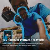 Marshall Willen II Portable Bluetooth Speaker with 17+ Hours of Portable Playtime, Dust & Waterproof (IP67) - Black & Brass.