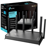 TP-Link BE6500 Archer BE400 Dual-Band Whole Home EasyMesh Wi-Fi 7 Router