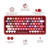 Rapoo Ralemo Pre 5 Wireless Bluetooth Mechanical Keyboard Deep Red