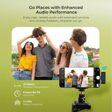 Digitek DWM-115 2-in-1 Wireless Microphone, 2.4GHz, Magnetic Clip, Noise Reduction Lavalier Mic