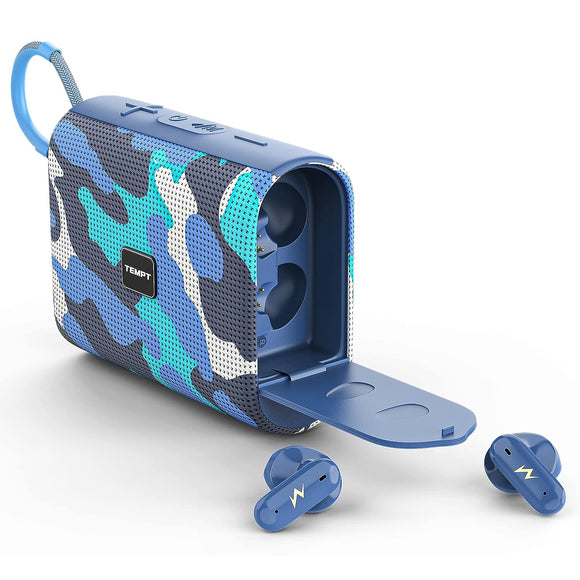 Tempt Juggler Bluetooth Speaker with in-Built TWS Earbuds BROOT COMPUSOFT LLP JAIPUR