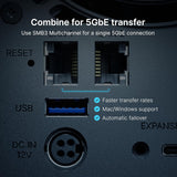 ‎Synology DiskStation DS925+ – 4-Bay NAS with 2.5GbE, Expandable to 9 Bays, M.2 NVMe SSD Caching, High-Speed Backup, Surveillance & Collaboration