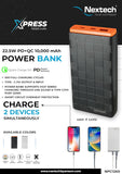Nextech Xpress PDQC 22.5W 10000 mAh Power Bank NPC1260