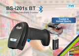 Tvs BS-I201 S Bluetooth Barcode Scanner  Wireless Connectivity upto 25 Meters