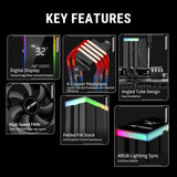 Ant Esports CPU Cooler Air V4 Digital ARGB