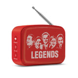 Saregama Carvaan Mini Hindi Legends Hindi 2.0- Music Player with Bluetooth/FM/AM/AUX Sunset Red