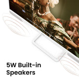 BenQ EW2790U 27” 4K UHD 3840x2160 Entertainment Monitor with 95% P3 AI Contrast 5Wx2 treVolo Speakers White