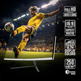 Zebronics  AC32FHD LED Curved 75Hz 80Cm 32" 81.28 Cm 1920x1080 Pixels FHD Resolution Monitor