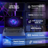 Lenovo LOQ Gaming Laptop 83JC00EHIN AMD Ryzen 7 7435HS Processors /24GB RAM/512GB SSD/Win11/MICROSOFT OFFICE HOME 2024/NVIDIA GeForce RTX 4060 8GB Graphic Card/Screen Inch 15.6/Grey