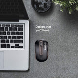 FINGERS GlidePro Wireless Mouse with Nano USB Receiver Highly Responsive  Compatible with Microsoft Windows, Mac & Linux OS