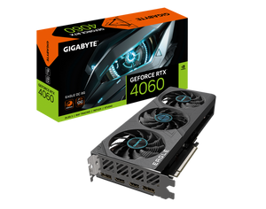 GIGABYTE GRAPHIC CARD RTX 4060 EAGLE 8GB GDDR6 (TRIPLE FAN) 128BIT PCIE 4.0 DP | HDMI  GF RTX 4060 EAGLE OC 8G