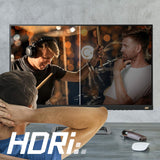 BenQ EW2780 27 Inch 68cm 1920 x 1080 Pixels Premium HDR IPS Full HD 3-Side Bezel-Less Monitor, Speakers, AMD Freesync, HDMIx3, VESA Wall Mountable, 75Hz