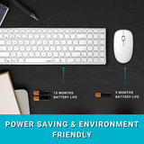 Rapoo Wireless Bluetooth Keyboard And Mouse Combo 9300m Ultra Slim White BROOT COMPUSOFT LLP JAIPUR