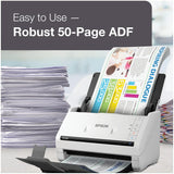 Epson DS-530 II Color Duplex Document Scanner for PC and Mac with Sheet-fed, Auto Document Feeder