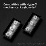 HyperX PBT Keycaps – Full Key Set, Double Shot PBT Material, Layout, Keys, White