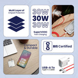 Tempt Mobile Charger Bolt 30W QC+PD Supervooc