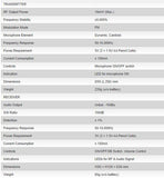 Ahuja ABW-400UH Wireless UHF Microphone