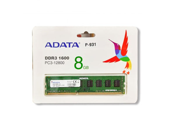 Adata Ram 8 GB DDR3 DESKTOP 1600 MHz BROOT COMPUSOFT LLP JAIPUR
