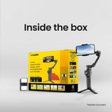 Digitek DSG-009F AI 3 Axis Smartphone Gimbal with Wide Angle and AI Face Tracker   BROOT COMPUSOFT LLP 