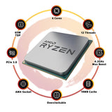 AMD Processor Ryzen 5 5500 4.2GHz Graphic Require