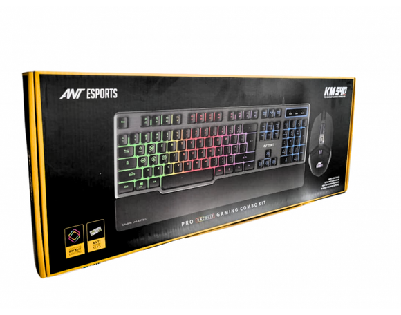 Ant Esports KM540 Gaming Backlit Keyboard and Mouse Combo