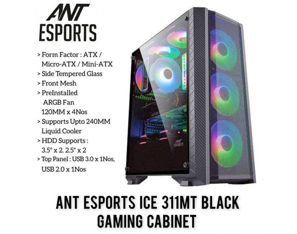 Ant Esports Gaming Cabinet ICE 311MT BROOT COMPUSOFT LLP JAIPUR