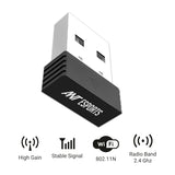 ANT ESPORTS AE200M 150 MBPS USB 2.0 WIFI DONGLE FOR DESKTOP LAPTOP PC 2.4GHZ   BROOT COMPUSOFT LLP 