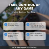 Amkette Evo Gamepad Pro 4 Programmable Gamepad for Android for Snapdragon Devices Only with Touch Point   BROOT COMPUSOFT LLP