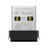 TP Link Archer TX1U Nanao AX300 Nano Wi-Fi 6 Wireless USB Adapter