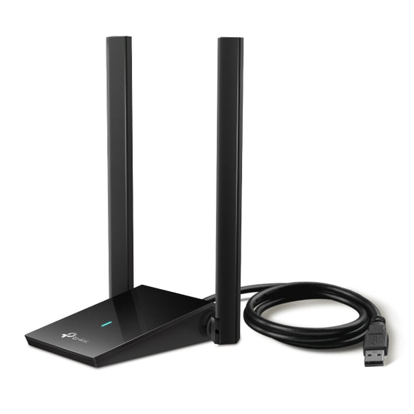 TP-Link AX1800 Archer TX20U Plus Dual Antennas High Gain Wireless USB Adapter - Black