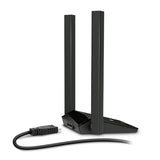 TP-Link AX1800 Archer TX20U Plus Dual Antennas High Gain Wireless USB Adapter - Black