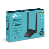 TP-Link AX1800 Archer TX20U Plus Dual Antennas High Gain Wireless USB Adapter - Black