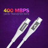 Tempt Type C to Lightning Cable Cosmic