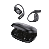 NG EarSafe OpenBuds Wireless Open Ear Earbuds with Hook Design Quad Mic ENC for Clear Calls  12x17mm Drivers  Premium Silicone Finish