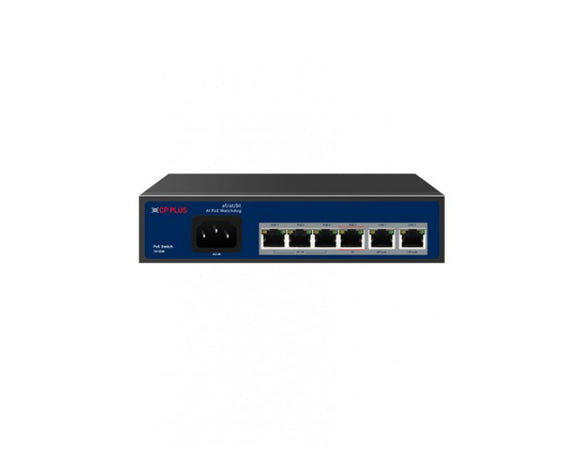 CPPLUS POE SWITCH 4 PORT (4 NORMAL + 2 NORMAL UPLINK) HPU4H2   CP-DNW-HPU4H2-48-V2 | CP-ANW-HP4H2