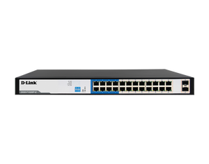 DLINK POE SWITCH 24 PORT GIGA (24GIGA + 2SFP) DGSF1026PE | 250W DGS F1026P E