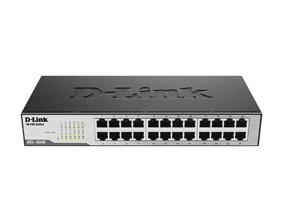 Dlink DESKTOP SWITCH 24 PORT (DES 1024)