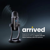 Digitek DM-601 Metal Desktop USB Microphone with Shock Mount & Adjustable Stand  BROOT COMPUSOFT LLP 