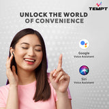 Tempt Dots True Wireless Earbuds with 13mm Drivers