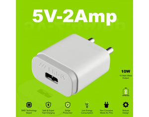 ERD MOBILE CHARGER ADAPTER (WITHOUT CABLE) TC21 USB-A 5V/2A