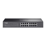 TP-Link ES216G 16-Port Gigabit Managed Switch — Front View | BROOT