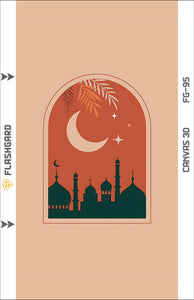 Flashgard 3D Sheet for Mobile Back Ramadan Mubarak FG-95