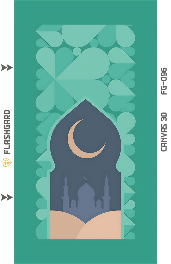 Flashgard 3D Sheet for Mobile Back Eid Mubarak FG-096