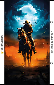 Flashgard 3D Sheet for Mobile Back Cow boy FG-427