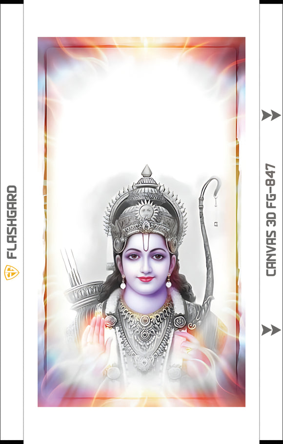 Flashgard 3D Sheet for Mobile Back Lord Rama FG-847